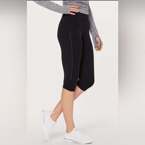 Lululemon Athletica Black Women's Capris